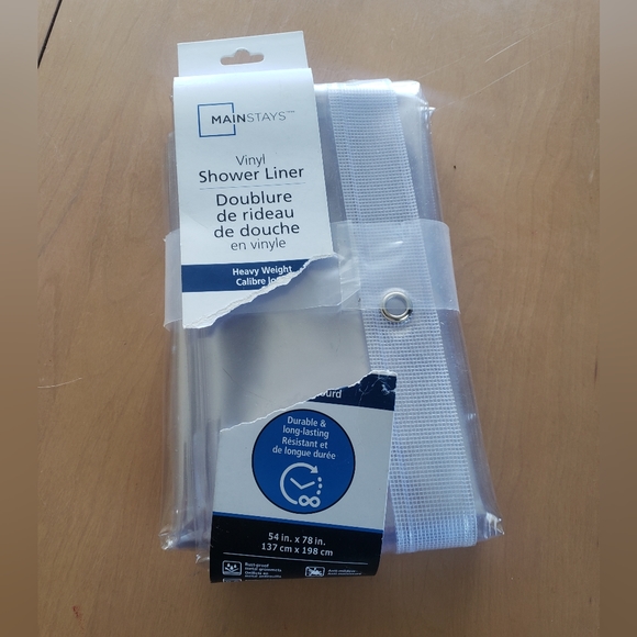 NEW! Shower curtain liner 💧 - Picture 2 of 4